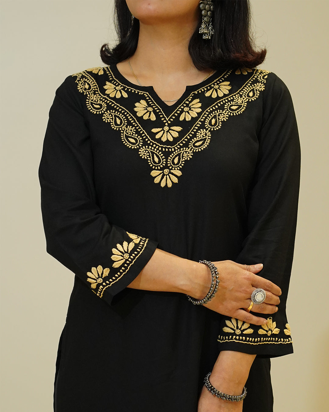 Noor Chikankari Rayon Kurta