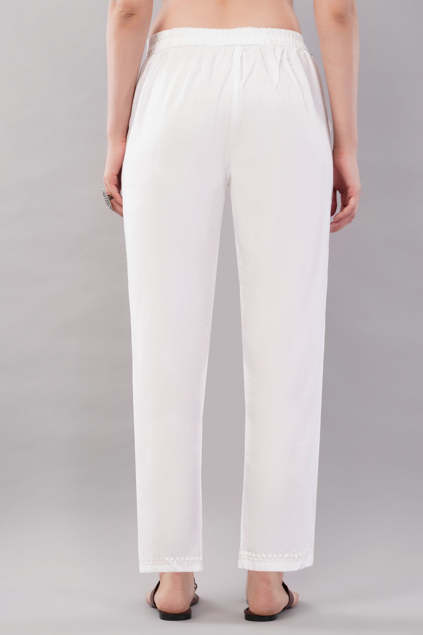 Pants Chikankari Rayon Pants